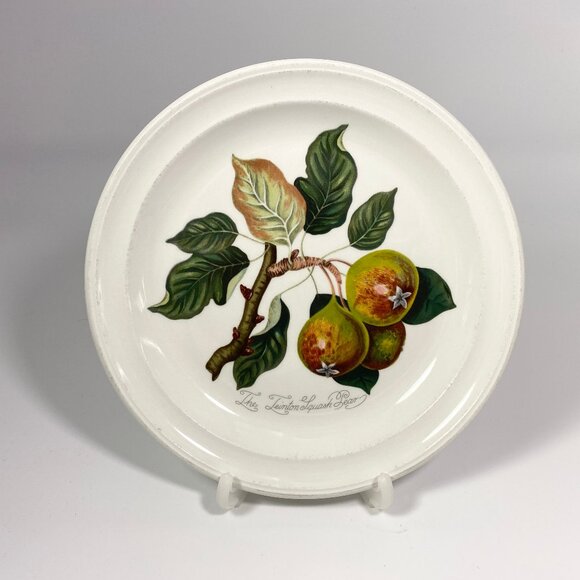 PORTMEIRION 7 .25 side Plate POMONA The Goddess Of Fruit Teinton Squash Pear - Picture 1 of 7
